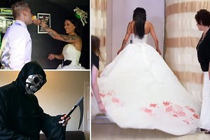 Scots Don’t Tell The Bride groom has GRIM REAPER running the ceremony