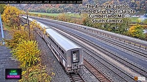23K views · 823 reactions | The Amtrak Capitol Limited Gives Horn...