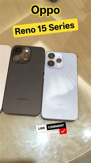 Oppo Reno 15 vs Reno 15 Pro Mini 🔥 Which Looks Better? #opporeno15 #opporeno15promini #shorts #trend