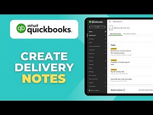 How to Create Delivery Notes in QuickBooks Online | Pro Tips