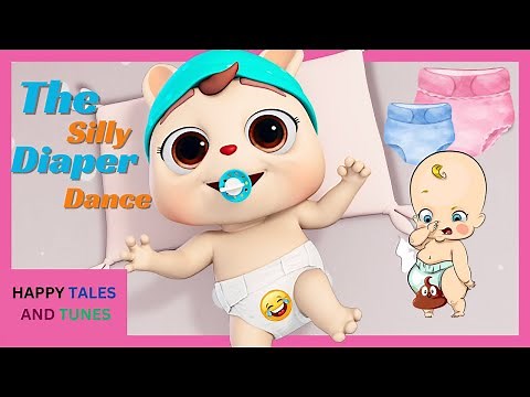 The Silly Diaper Dance - Funny Song for Kids | Fun Baby Dance Song!