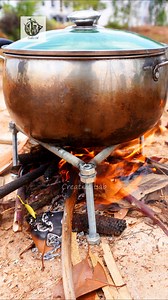 Cheap & Easy Tripod Pot Stand – DIY with Just Nuts & Bolts! #reels #instagramreels #tripod #potstand #nutbolts #metalworking #creativeideas #fabrication #handyman #lifehacks | Creative Lab