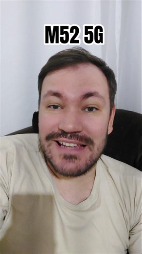 Camera Frontal do M52 5G em 4K 30fps #samsung #galaxy #m52