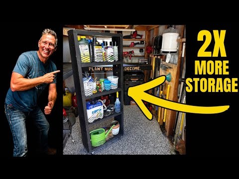 The Storage Mistake That's Wasting Half Your Shed Space