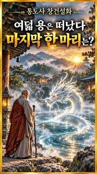 The Pond of Nine Dragons from 1,300 Years Ago: Why Did Monk Jajang Build Tongdosa Temple There? #...