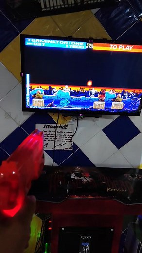 Listo amigos por fin está listo el Terminator 2 arcade!! Ojalá puedan visitarnos el día de hoy 🚨🤓🚨 | Betos videojuegos