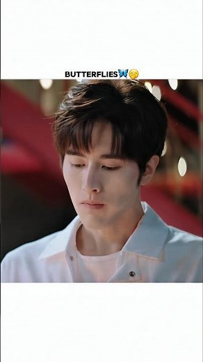 Butterflies❤ | Make My Heart Smile Romantic Scene #shortsfeed #fy