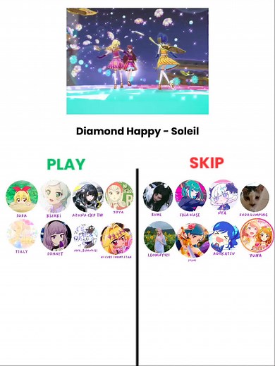 AIKATSU Play or Skip Challenge with Friends