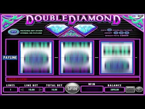 Double Diamond ™ free slots machine game preview by Slotozilla.com