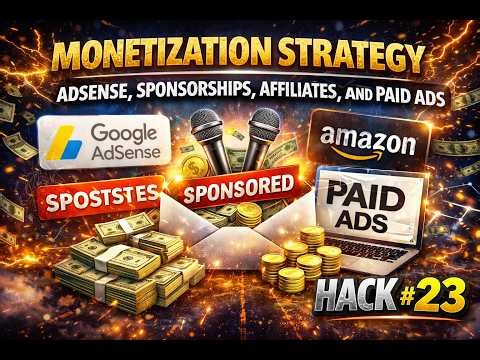 HACK #23: Monetization Strategy—AdSense, Sponsorships, Affiliates and Paid Ads
