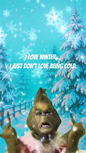 I Love Winter… I Just Don’t Love Being Cold ❄️ #winteriscoming
