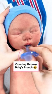 19M views · 11K reactions | Opening up my reborn baby's mouth  | Four Nine | Facebook