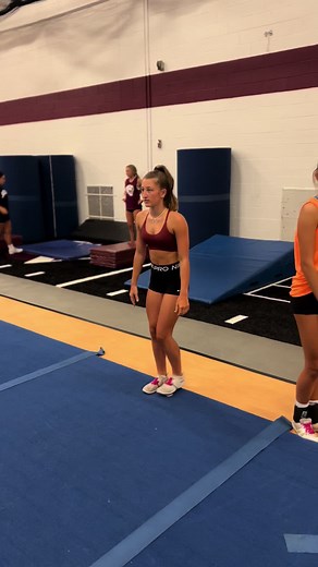 Tumbling a Roundoff handspring full on dead Mat.. #tyflipzz #tream #cheerleader #cheerleading #keepingactive #cheerleadertiktok #neverjustagame #believe #tyflipzzworld