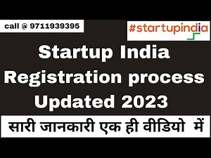 Startup India Registration Process | DIPP or DPITT Registration Process for Startup India Scheme