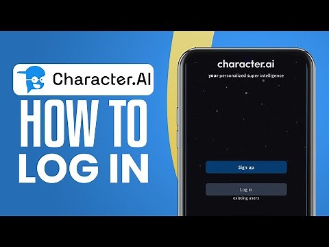 How To Log In Character AI App (2025) Easy Tutorial