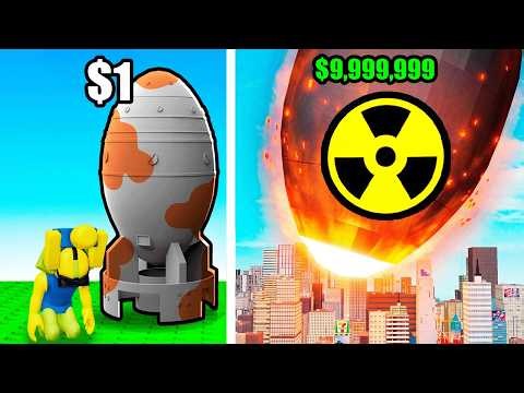 MERGE BOMBS UNTIL YOU REACH THE NUCLEAR BOMB in Roblox