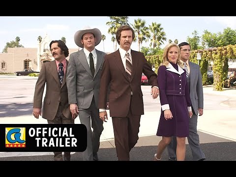 Anchorman The Legend of Ron Burgundy Trailer