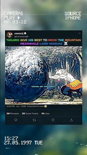 Inosuke showed up and destroyed it in ONE MOVE 💀