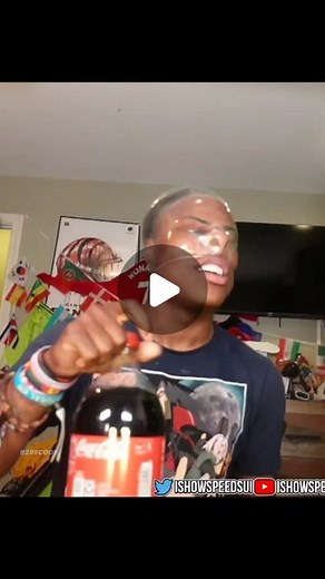 r2recody⚡ on Instagram: "Speed trys coke & c**dom challenge😭 . #ishowspeed #ishowspeedmemes #speed #fyp #funny #edit #viral #popular #ronaldo #cristianoronaldo #fifa #fifa23 #fifamobile #fifapacks #youtube #football"