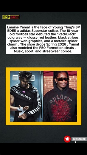 Lamine Yamal Is the Face of Young Thug's SP5DER x adidas Superstar