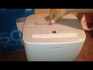 Frigidaire Dehumidifier 50 Pint FFAD5033R1 Unboxing and Review