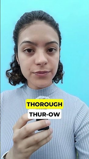 👉 How to Pronounce “Thorough” and “Thoroughly” in English 📢 #learnenglish #english #pronunciation
