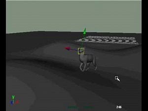 Quadruped Path Animation System Demo