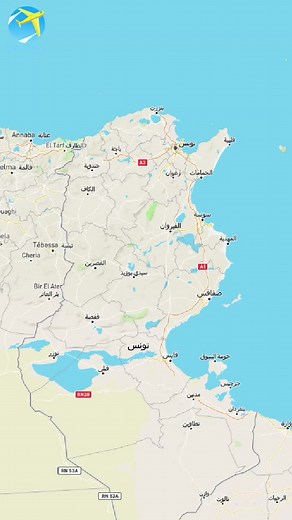 خريطة تونس وكيبيلي