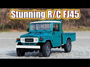 Lots Of Surprises Inside This RC! FMS Toyota FJ45