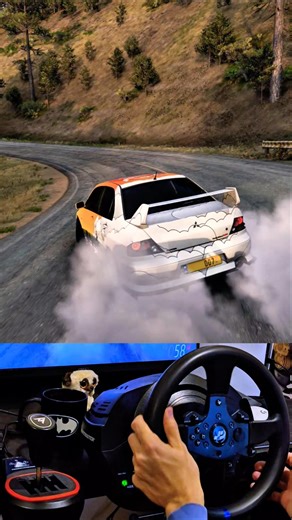Mitsubishi Lancer Evo crazy drift #fh5 #mitsubishi #cars #drift #forzahorizon6