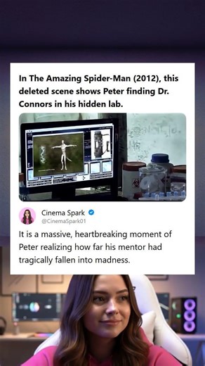 The Amazing Spider-Man 2012 Deleted Scene Peter Discovers Dr Connors Fall Into Madness