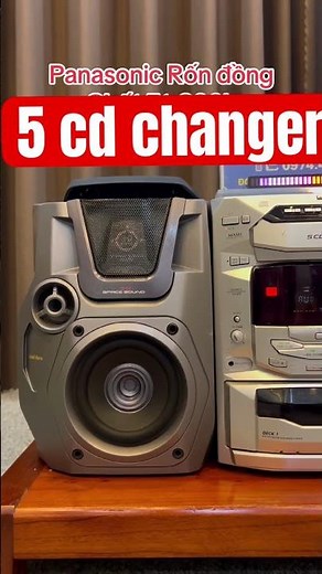 Test panasonic 5 cd changer hires audio japan #audiophile #hiend #pioneer #loa #speaker