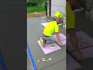 Concrete Garage Apron Installation