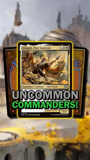 3 CRAZY Strong Uncommon Commanders!