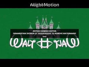 Walt Disney Pictures Logo HD In Low Voice + Slow Voice