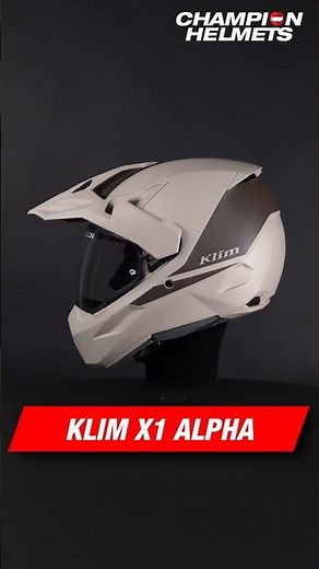 Klim X1 Alpha Matte Peyote - Teak - Showcase #klim #x1alpha #adventure #motorcycle