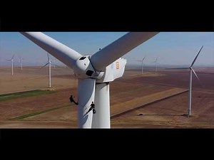 Mentenanța turbinelor eoliene din parcul CEZ Cogealac-Fântânele-Grădina