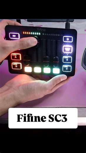 Eslam Medhat on Instagram‎: "مراجعة ميكسر Fifine SC3 🔥"‎