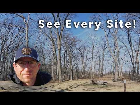 Nelson Dewey State Park Campground Drive Through | See Every Campsite (Cassville WI)