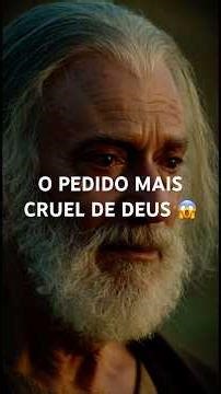 A Ordem Mais Cruel de Deus. O Que Realmente Aconteceu no Caminho Até o Monte Moriá. #shorts #biblia