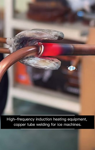 High-Frequency Induction Heating for Copper Tube Welding