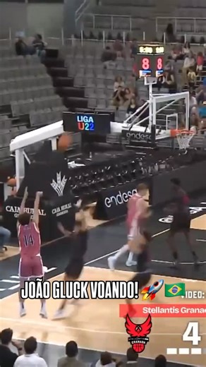 Basquete Brasil - CBB on Instagram: "O brasileiro João Gluck está colecionando grandes partidas pelo UCAM Múrcia na Liga U22 da Espanha, criada recentemente! 🔥🇧🇷 Nascido em 2008, o ala é um dos grandes talentos da nova geração do basquete brasileiro e vem se destacando cada vez mais na base do basquete espanhol. No último duelo contra o Granada, Gluck foi um dos líderes da sua equipe, finalizando o jogo com 15 pontos e 5 rebotes, mesmo cinco anos mais novo que a categoria. 🎥 @alemalky #Basqu