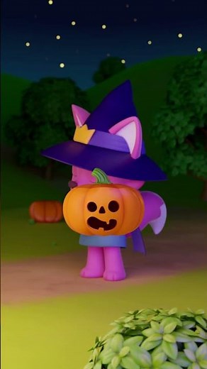 Pinkfong turns into... 🎃 pumpkin Hogi?