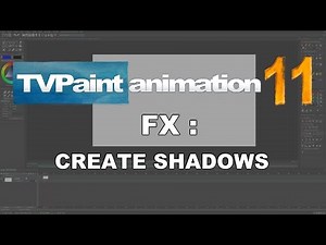 FX : Create shadows (TVPaint Animatin 11 tutorial)