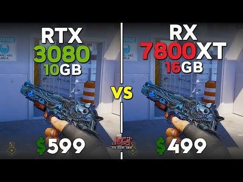 RTX 3080 vs RX 7800 XT | Tested in 15 games