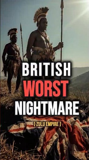 The Zulu CRUSHED the British Empire #africanhistory