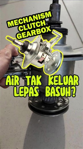Cara Repair Mesin Basuh Tak Keluar Air dengan Mudah