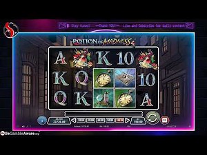 Potion of Madness 🧪 | New Play'n GO Slot Gameplay! 🔮 Huge Wins & Crazy Spins! 💥💰