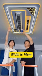 122K views · 407 reactions | Smart ceiling fan light. #lamp #light #led #smarthome #lightingdecor #homedecor #lightingdesign #lampdesign #interiordesign #lampfactory #ledstriplights #ledstrips #diy #installation #designer #architect #architecture #instagood #home #atmosphere #aleadhome #aleadlighting | Alead Lighting | Facebook