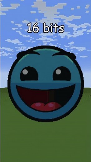 Minecraft Easy 64 bits 32 bits 16 bits 8 bits 4 bits 2 bits 1 bit